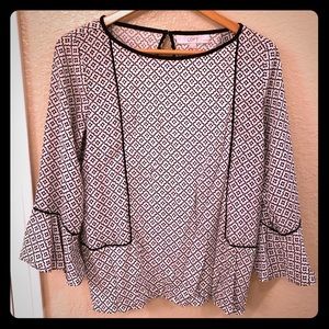 Ann Taylor Loft Patterned Top